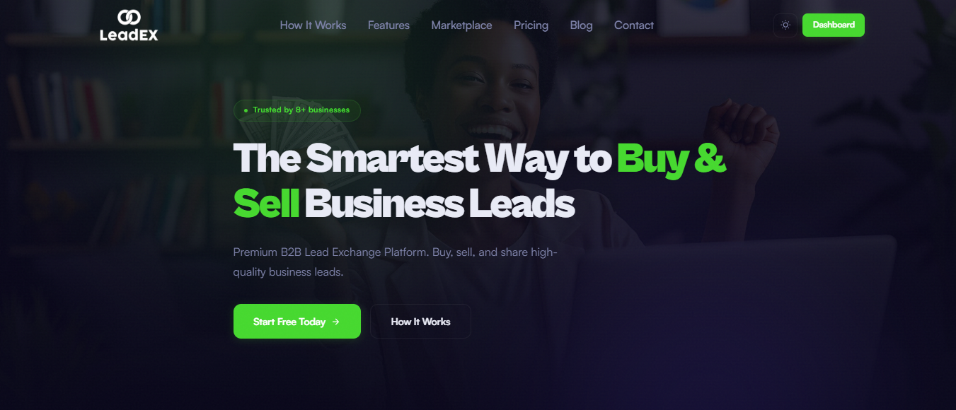 LeadEX B2B Lead Exchange and Marketplace Platform
